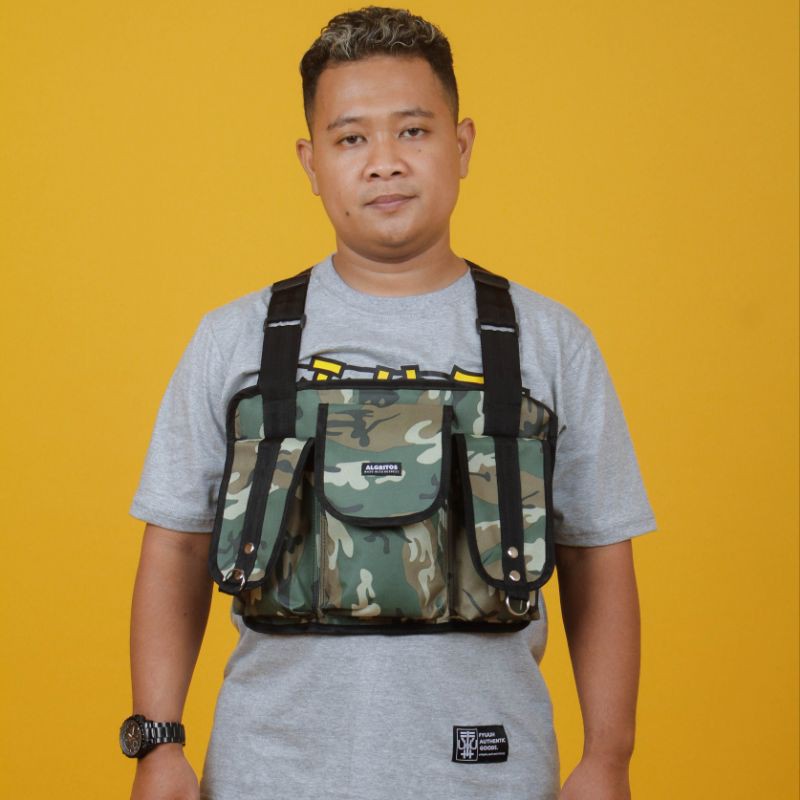 [ BISA COD ] CHEST BAG GEN 1 SPESIAL EDITION ARMY/DORENG ROMPI DADA RIGBAG TACTICAL