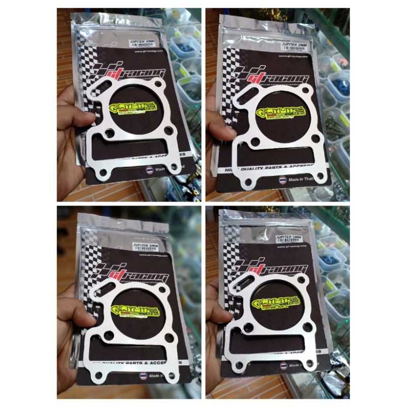packing paking blok jupiter z vega almu aluminium 1 2 3 4 5 mm gf racing perpak blok almu paking pac