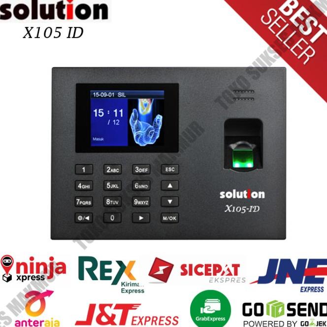 Solution X105-Id Mesin Absensi Finger Print