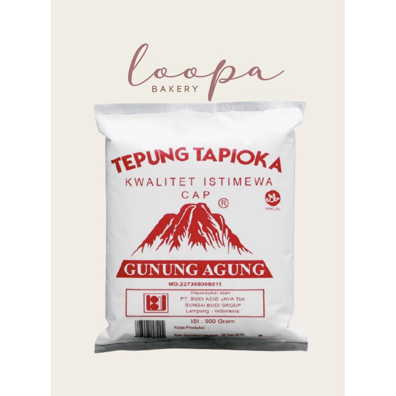 

Tepung Tapioka Gunung Agung 500 gr