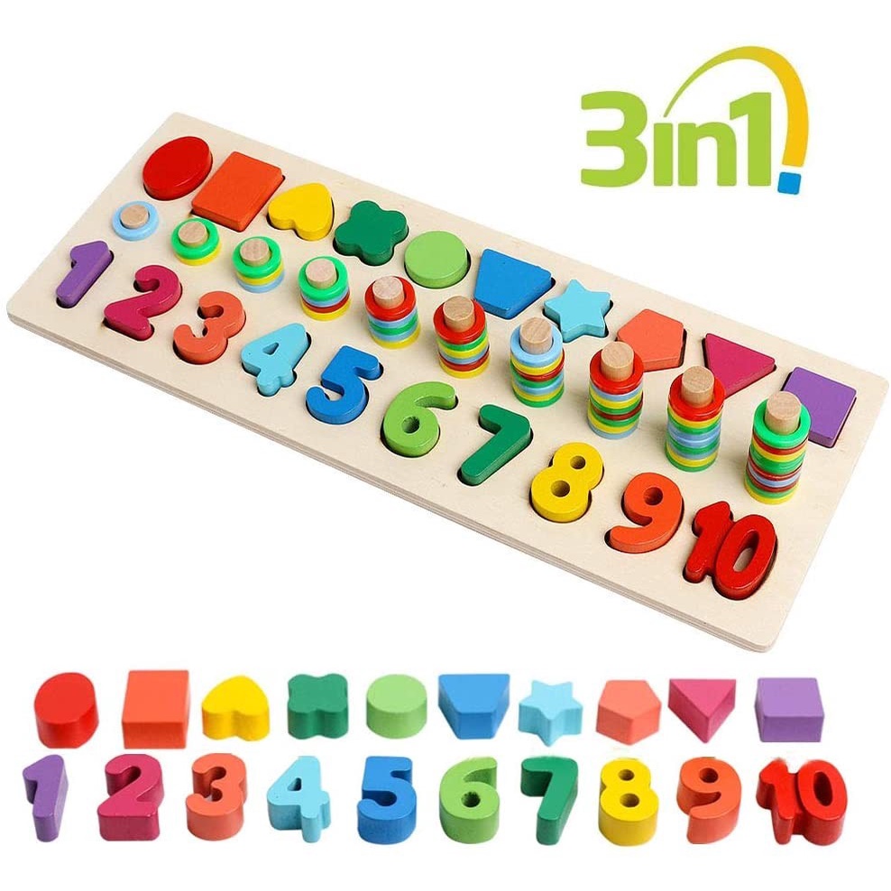 ANEKA MAINAN KAYU ANAK - Wooden Kids Toys - Mainan Edukasi Anak