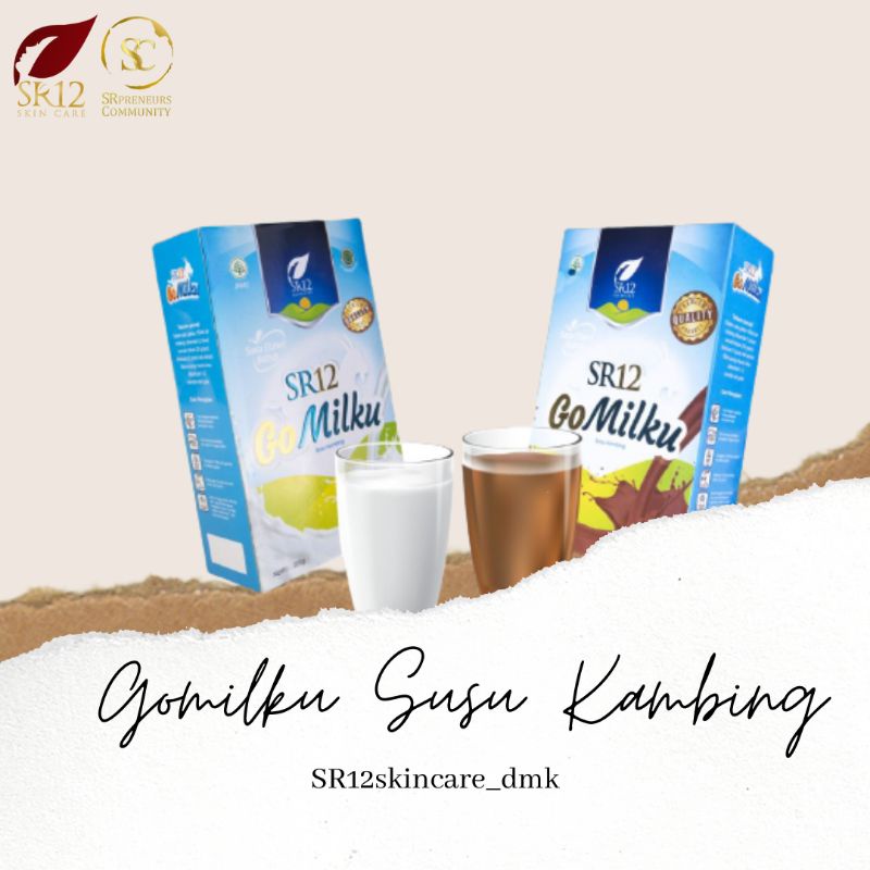 

SR12 Gomilku Susu Kambing Etawa 600gr Susu Bubuk Tanpa Gula