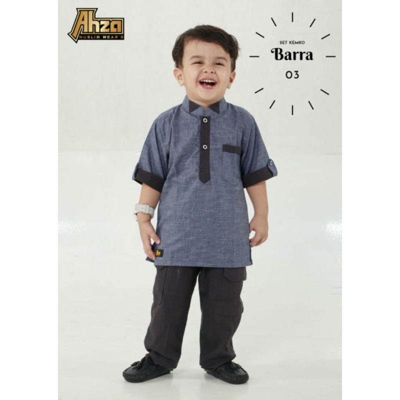 BAJU KOKO ANAK SET BARRA BY AHZA COLLECTION