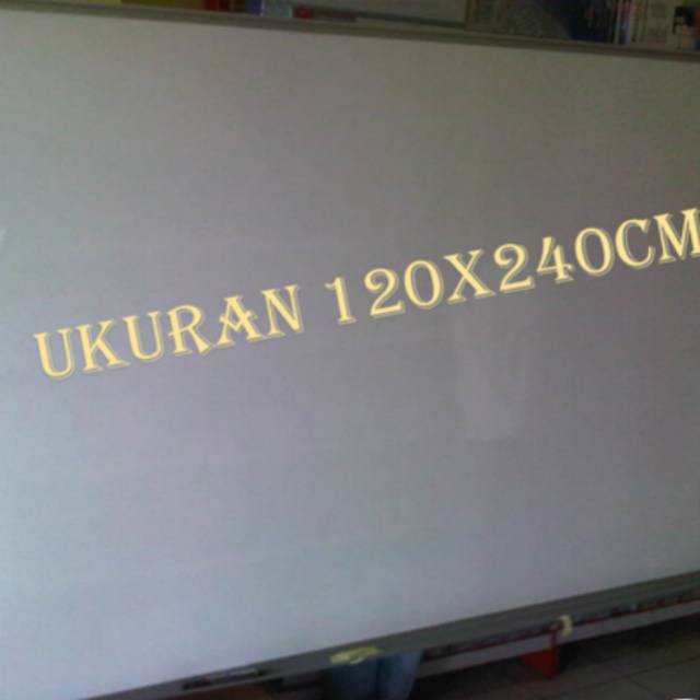 

Whiteboard gantung magnet sakana original 120x240cm