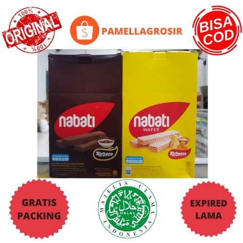 Jual Richeese Nabati Wafer Keju Choco Isi Pc Kotak Snack Makanan Ringan Jajanan Cemilan