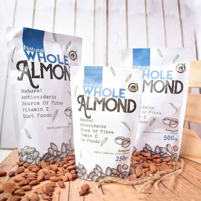 

Natural Whole Almond ( Kacang Almond Natural ) 1 Kg
