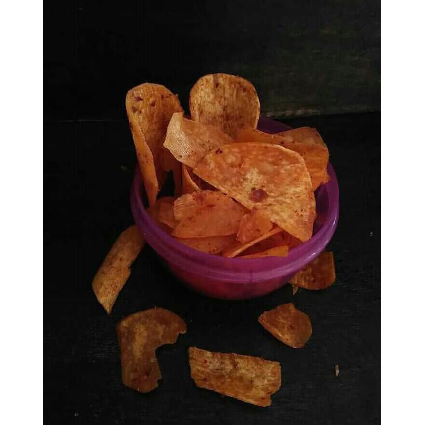 

Keripik Keripik Talas Balado - Ajo Gazali Padang - 250 Gr Lezat Alami