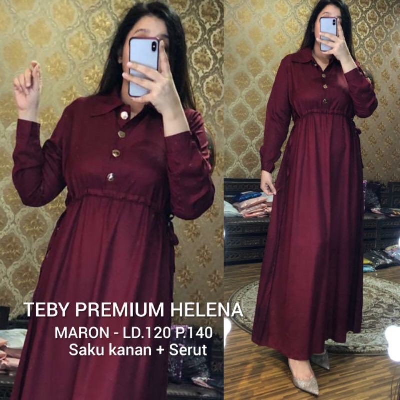daster arab teby premium helena by teby ori