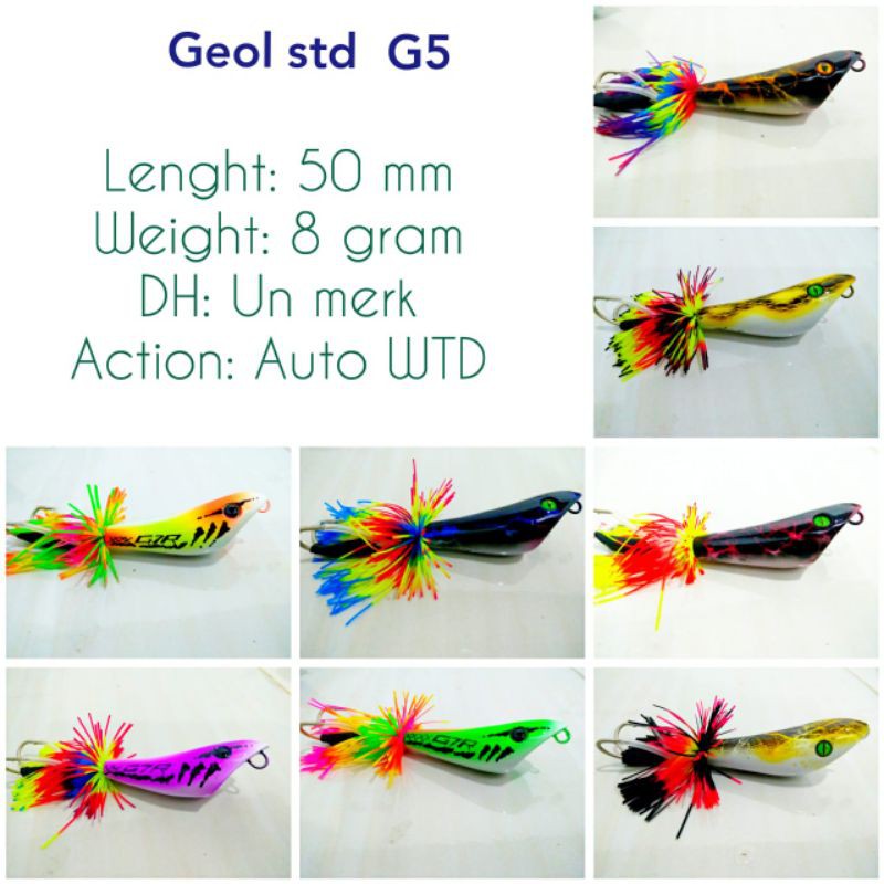geol std 5cm gabusan baze lure