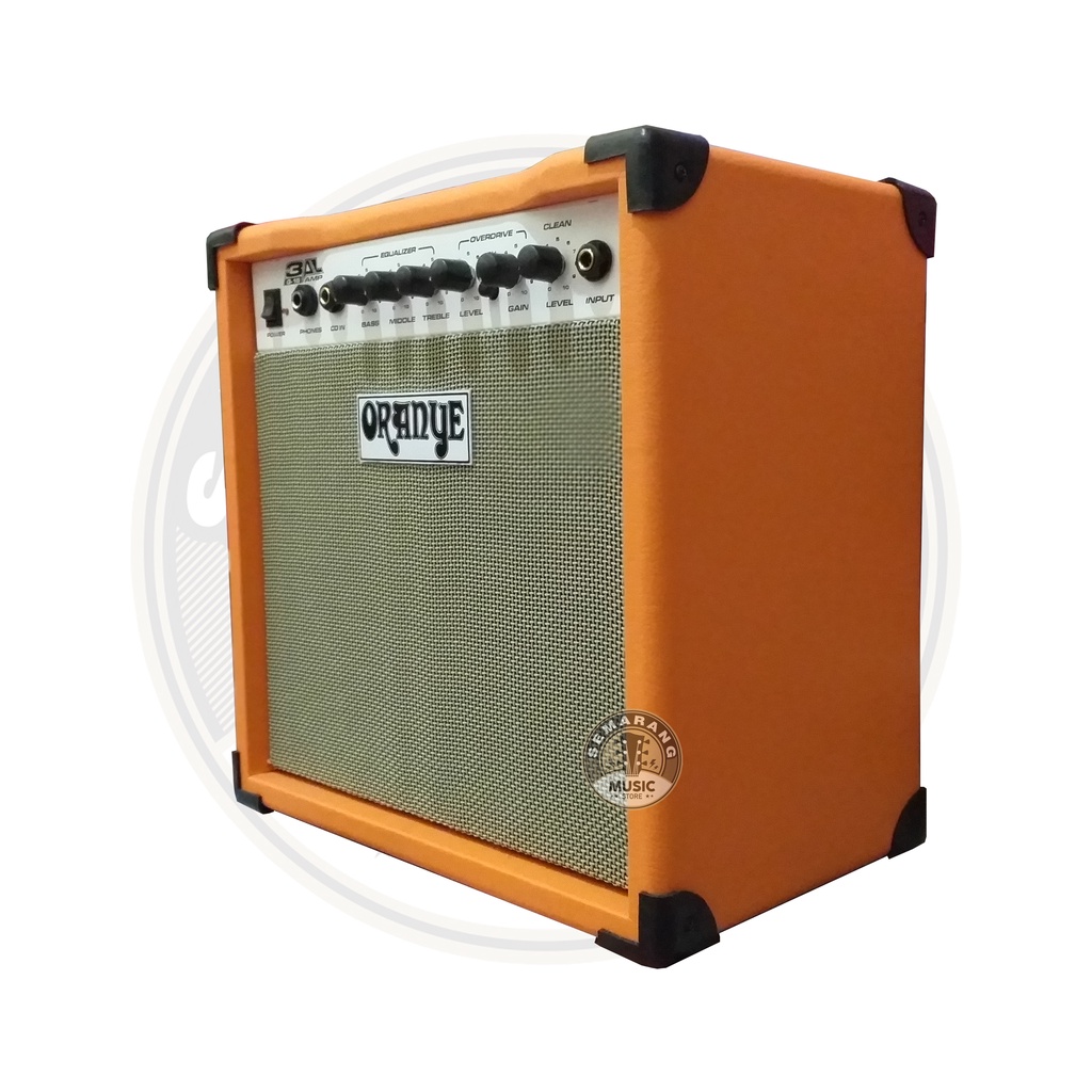 Ampli Gitar Bass Keyboard Speaker 8&quot; inch Amplifier Gitar Clean dan Distorsi Effect Amply Gitar