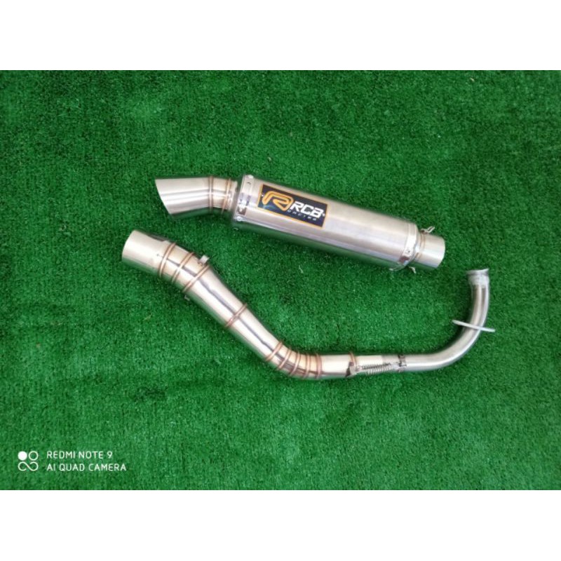 KNALPOT RCB DRAG MIO. KNALPOT MIO SPORTY, MIO GT   KNALPOT RACING MATIC DRAG KNALPOT RCB
