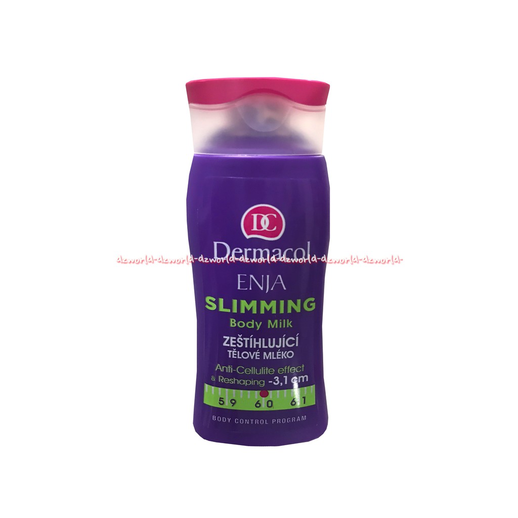 Dermacol Enja Slimming Body Milk Lotion Untuk Membantu Melangsingkan Tubuh 200mL