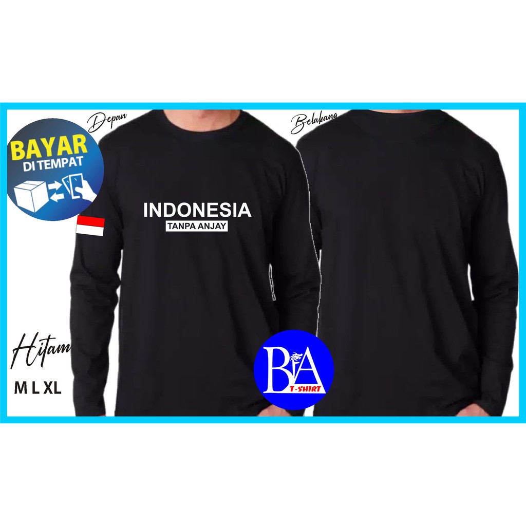 COD/KAOS INDONESIA TANPA ANJAY/KAOS EKSPRESI/KAOS HITS/KAOS BANDUNG/KAOS MURAH/KAOS DISTRO