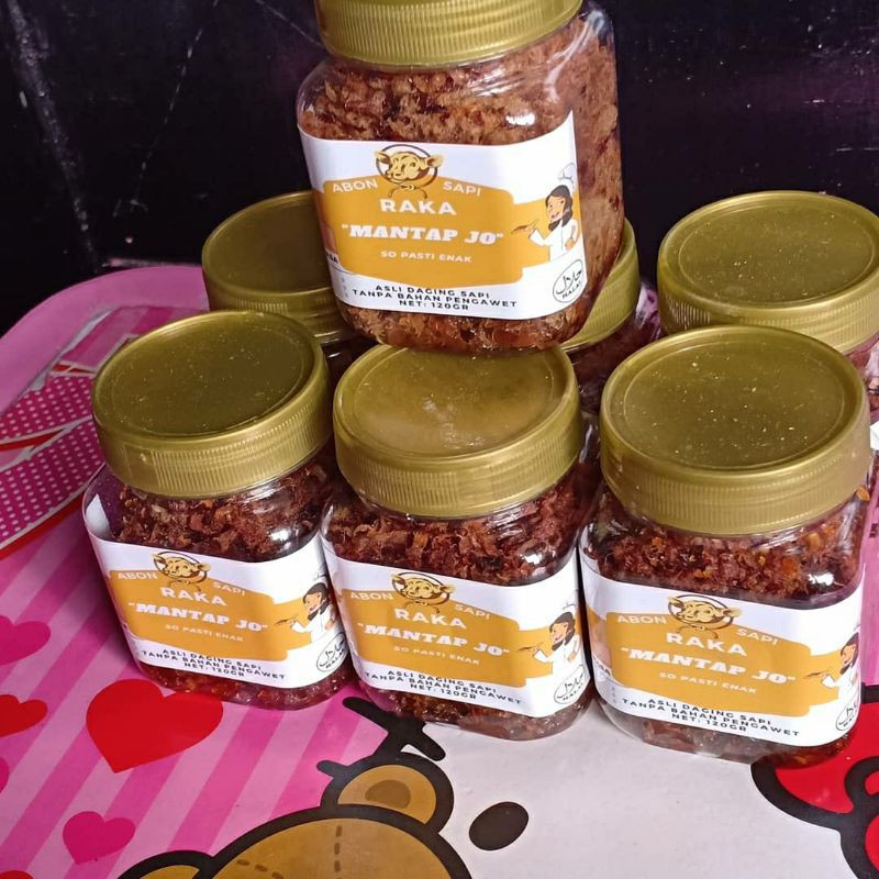 

abon sapi khas Manado di jamin enak mantap jo