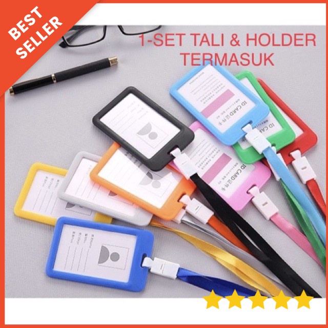 

Name Tag ID Card Holder / Panitia / Gantungan Kartu Nama/ Tali Id card Nama