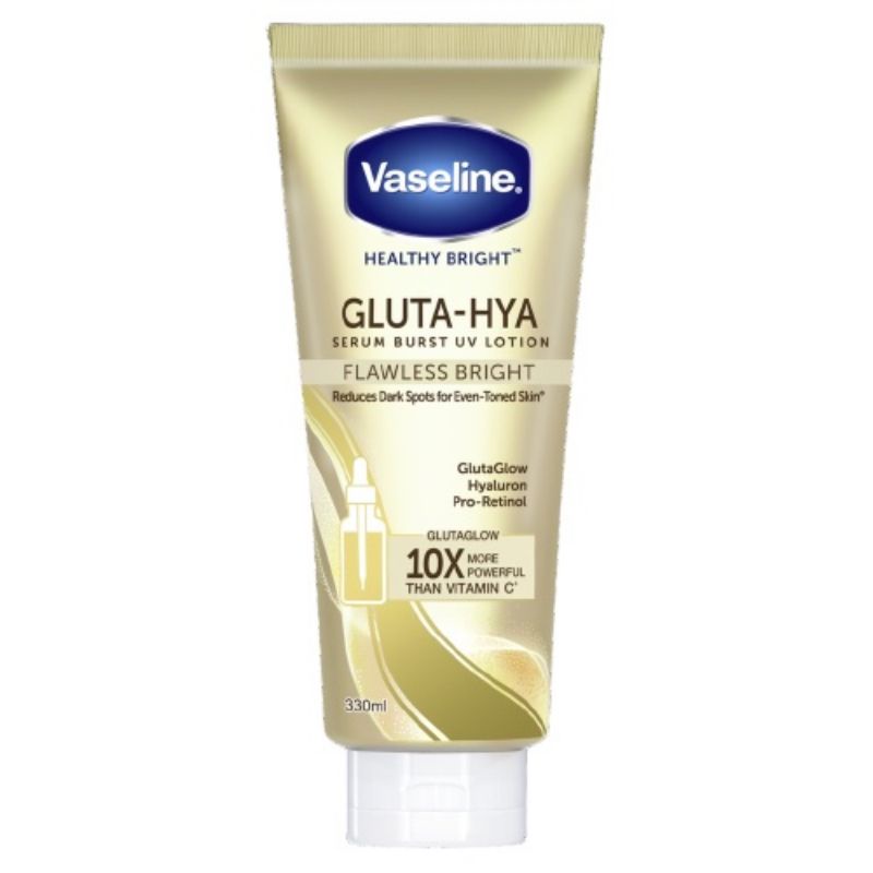 Body Serum Vaseline Healthy Gluta Hya Niacinamide Hyaluron Lotion 330ml Dewy Flawless 200 ml