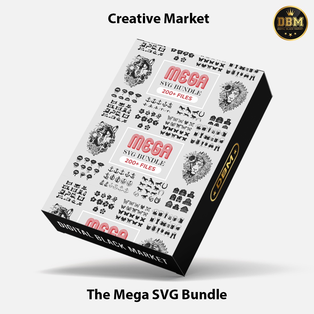 The Mega SVG Bundle - Vector Designs