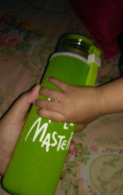 Hot Promo Botol Minum Hello Master + Free Sarung (480ml)