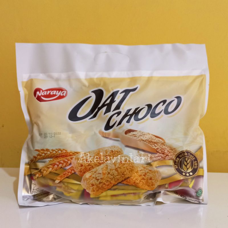 

Naraya Oat Choco Vanilla 400g *Akelavintari