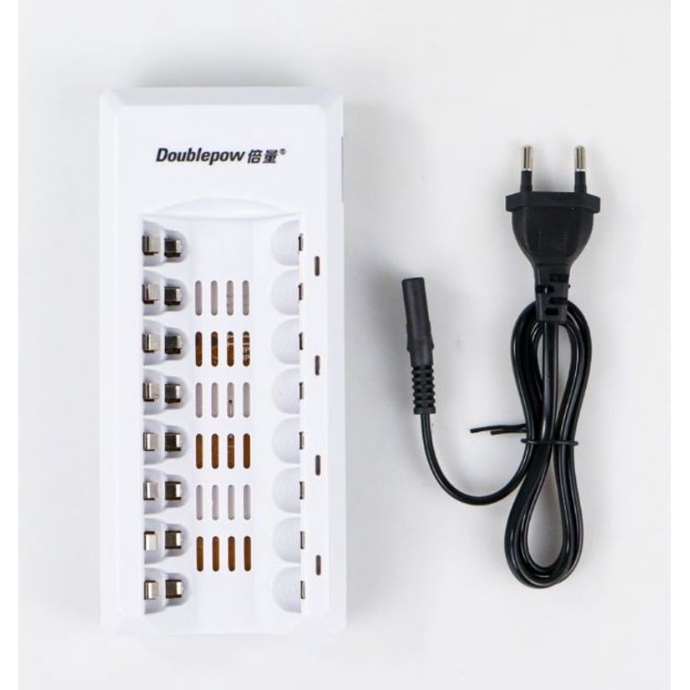 Doublepow Charger Baterai 8 Slot for AA/AAA-DP-K18