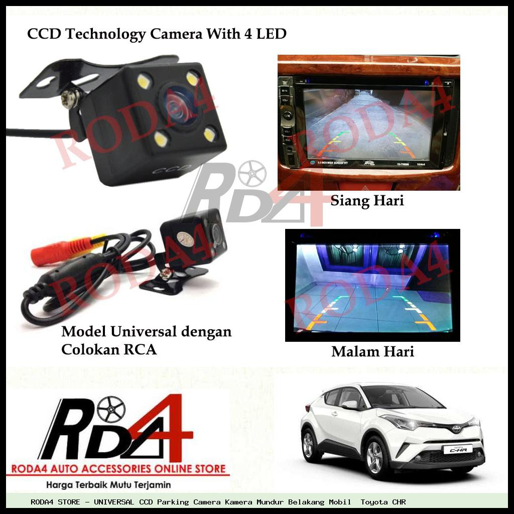 UNIVERSAL CCD Parking Camera Kamera Mundur Belakang Mobil  Toyota CHR