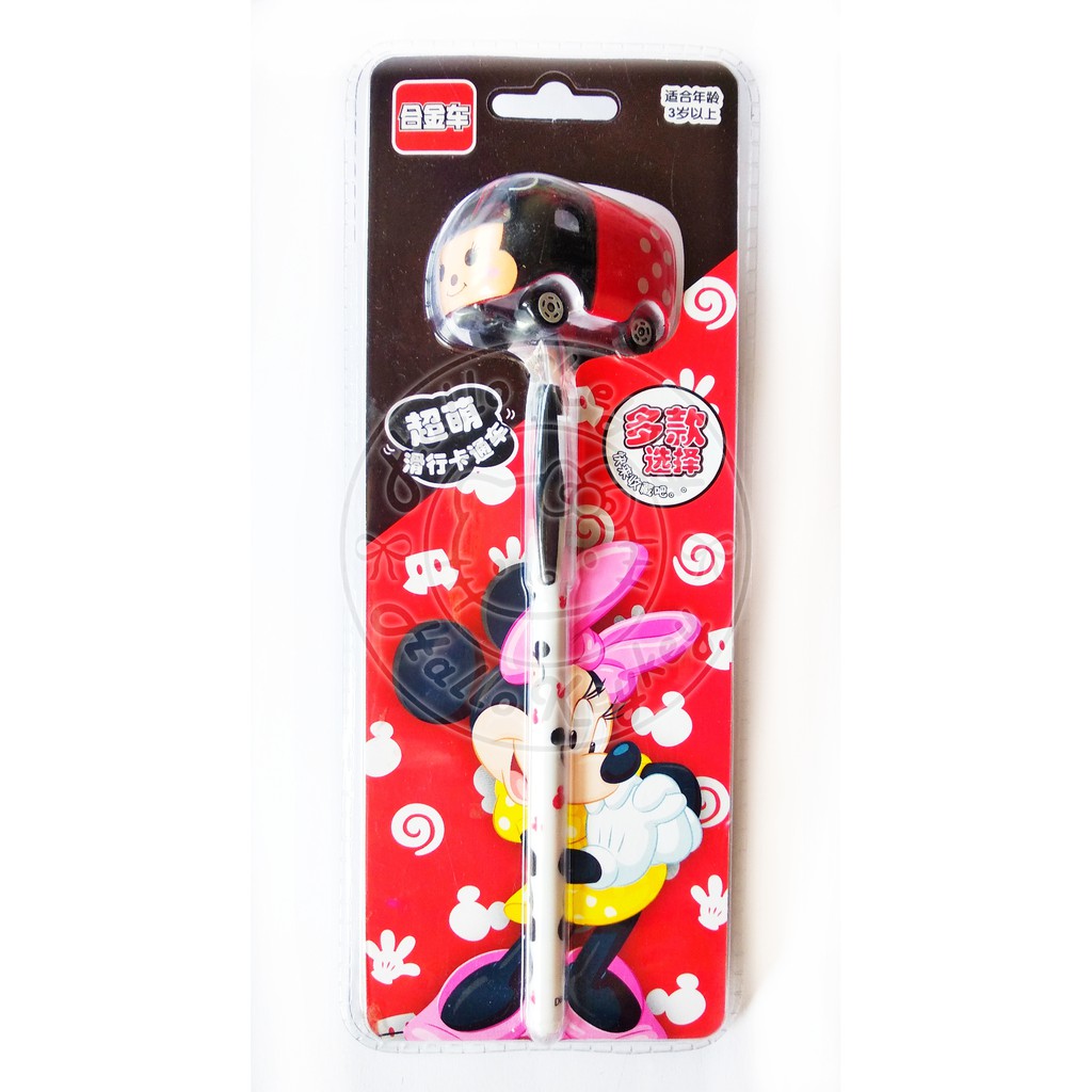 

bolpen pulpen pen + mobil tomica tsum tsum minnie mouse