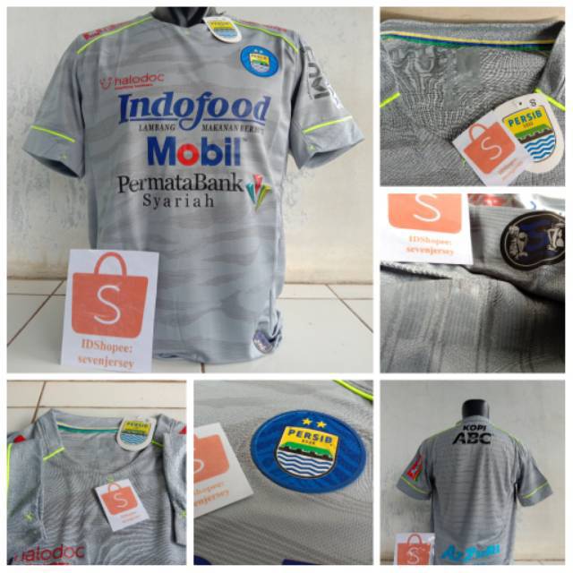 Jersey Persib Bandung Away 2020/2021 GRADE ORI Logo Timbul