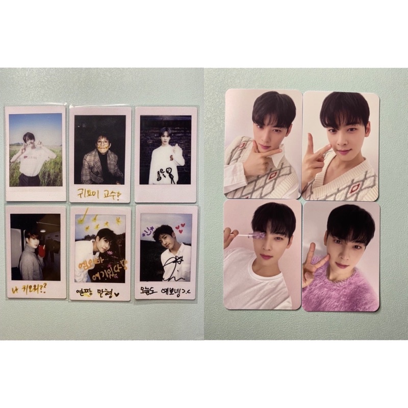 Polaroid Pola ASTRO PC Photocard Dicon Dream Riseup Cha Eunwoo ASTRO Official