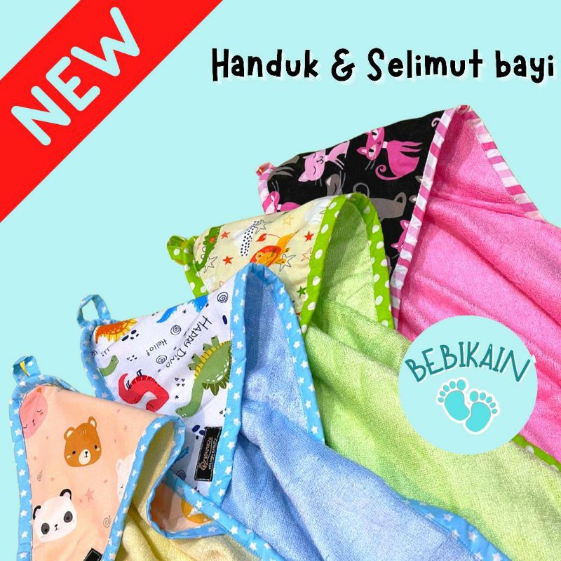 SELIMUT BAYI HANDUK BAYI BAMBOO MICROFIBER SUPER PREMIUM