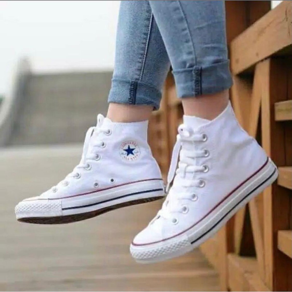 (BISA COD ) SEPATU PRIA CASUAL CONVERSE ALLSTAR BOOTS HIGH GRADE ORIGINAL IMPORT-5