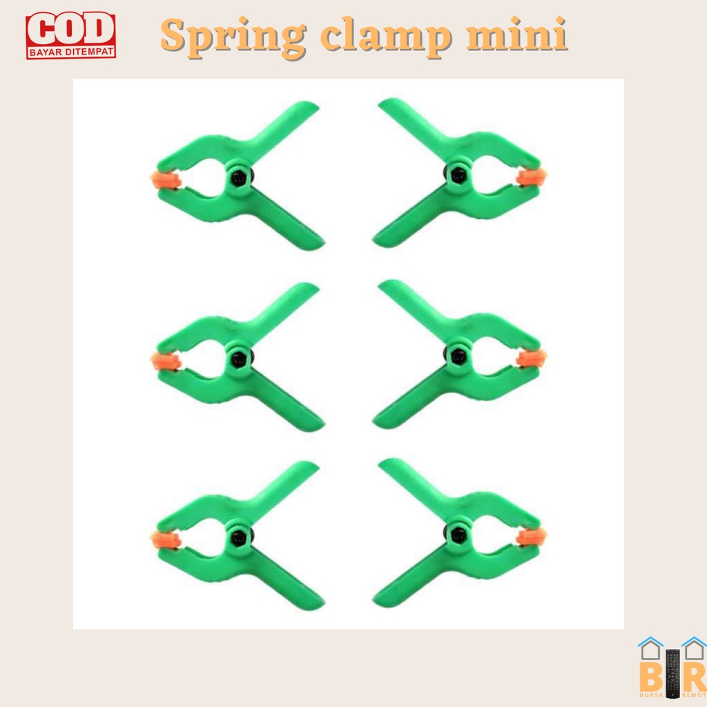 Clamp Jepit Mini 2 Inch Klem Tang Jepit Catok Klem Spring