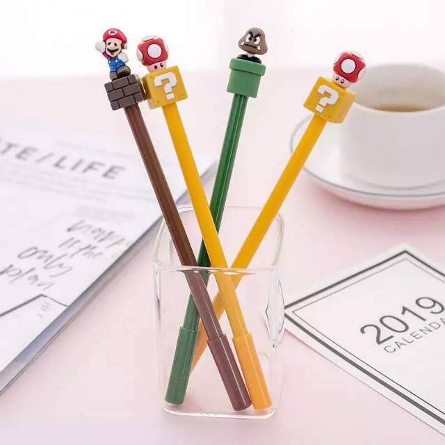 pulpen super mario bros / pulpen motif mario