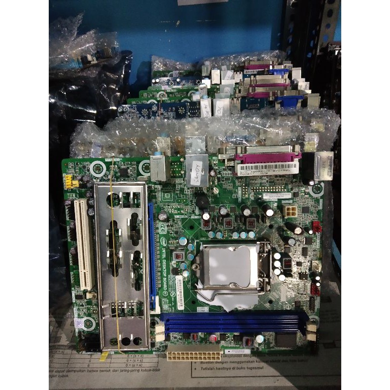 Paket mobo H61 socket 1155 plus processor i3 plus fan MURAH - motherboard mainboard H61