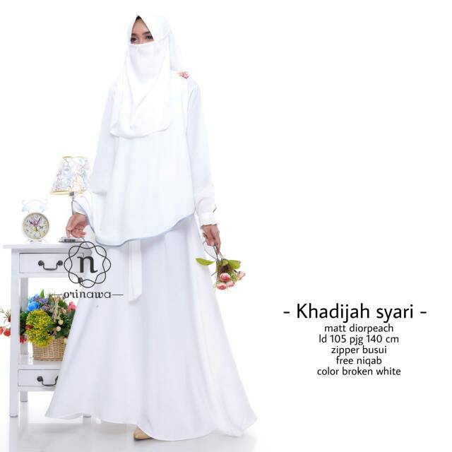 TERMURAH KHADIJAH SYAR'I ELEGAN DAN MEWAH