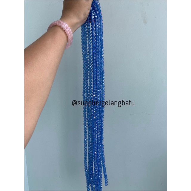 Crystal Ceko 10mm BIRU UNGU KUARSA kuarsa kristal blue purple quartz