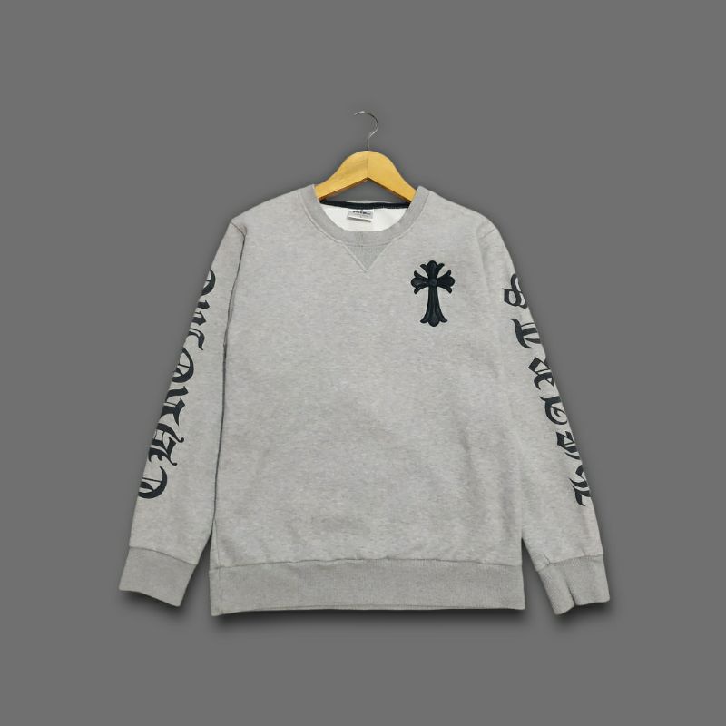 CREWNECK CHROME HEARTS by JACKPOT SECOND PRELOVED