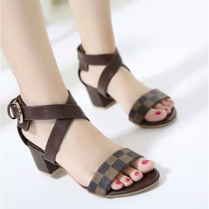 11Emo1138 Ssi Emory Kabaya Heels Wanita Import Batam If160 Hak Ta EW673 Sandal Wanita Hak Tahu Ht67