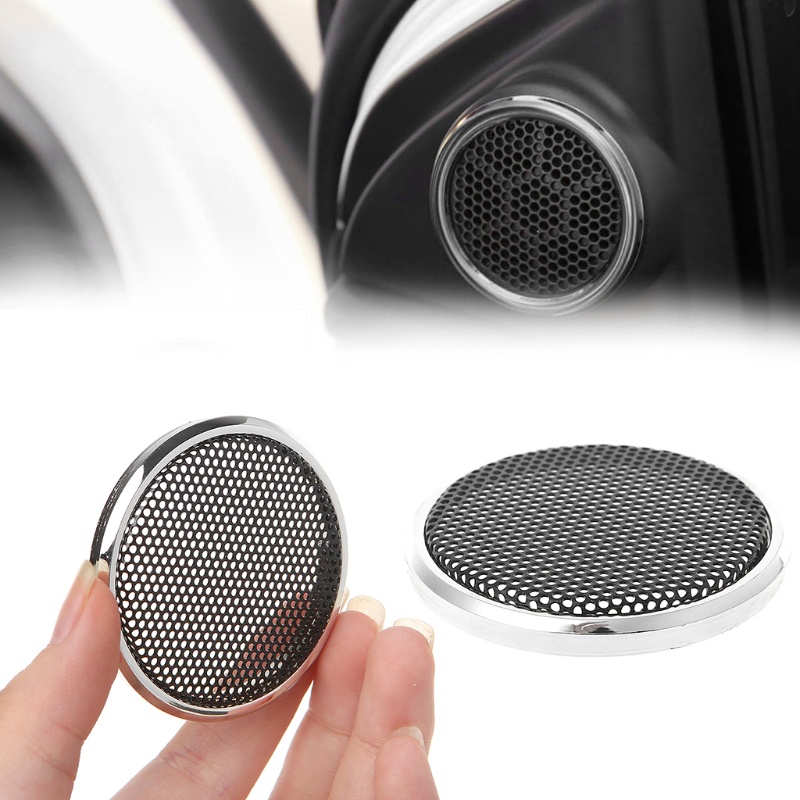 Btsg 2pcs Cover Speaker Bahan Mesh Mudah Dipasang