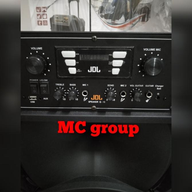 Speaker Aktif Portable Jdl Q 15 ( 15 Inch ) Speaker Profesional