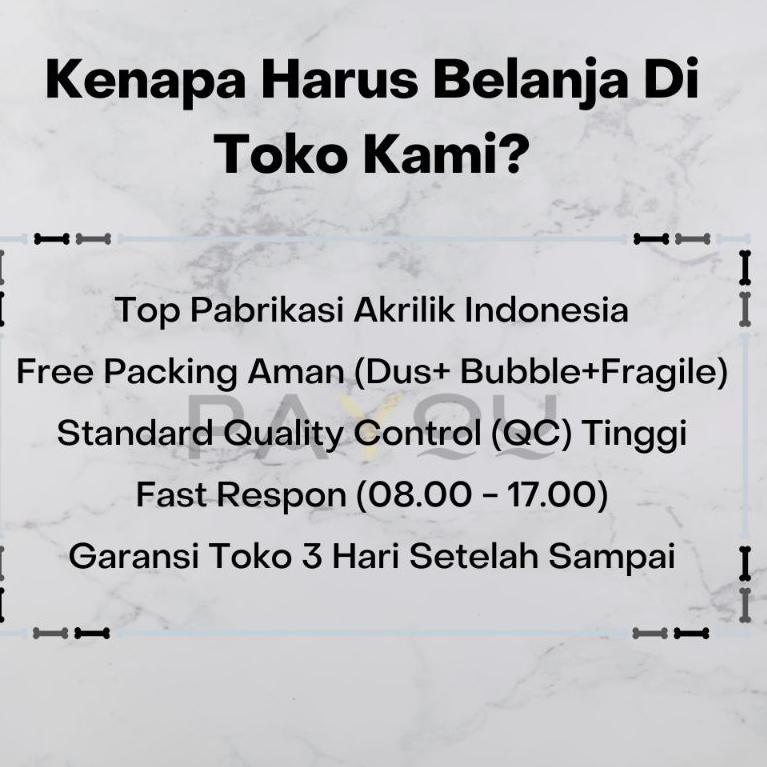 

(H1E5) Acrylic Standing A4 L Potrait/ Landscape/ Tempat Brosur/ Tent Holder //Super@sekali