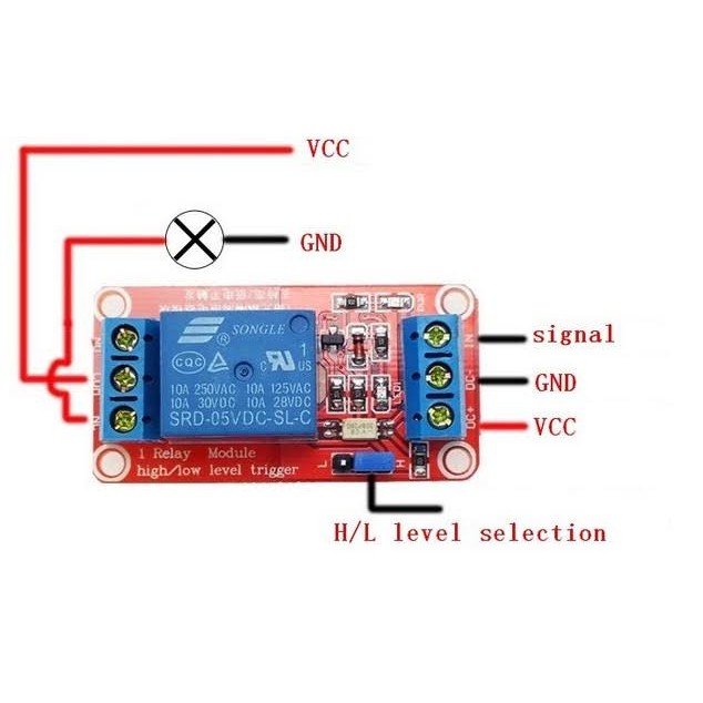 Relay Modul 1 Channel 1 CH Relay Module 2 Mode 5V Volt 5 V