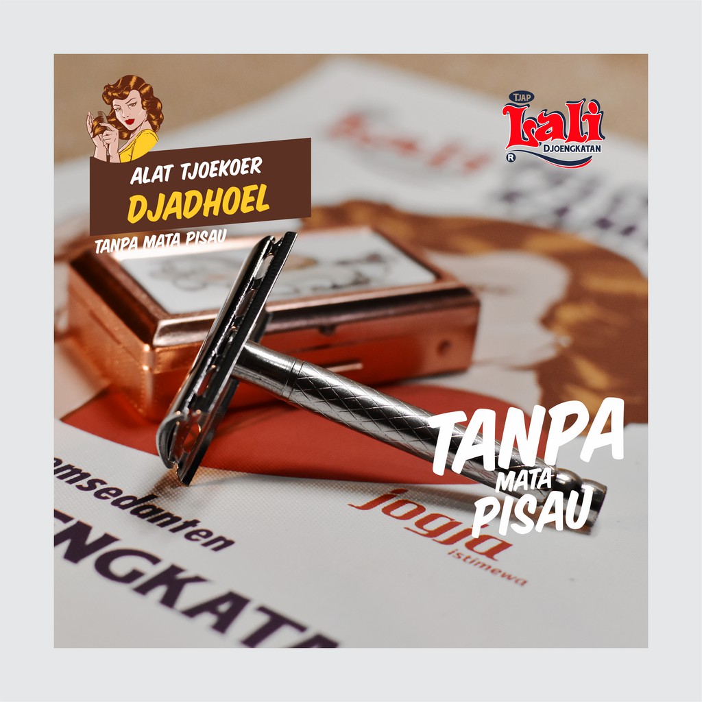 RAZOR - ALAT CUKUR JADUL - SAFETY RAZOR - GARUK JADUL - TANPA MATA PISAU