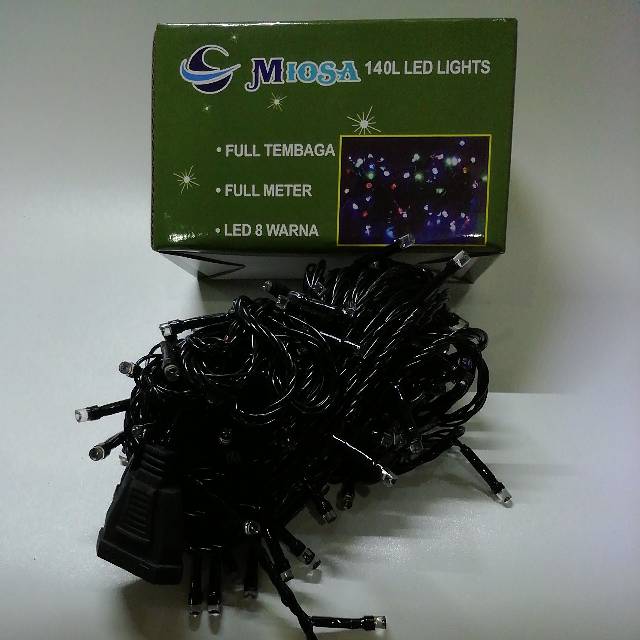 Lampu Tumblr MS-140LED 13 Meter Box Natal Murah Tumbler