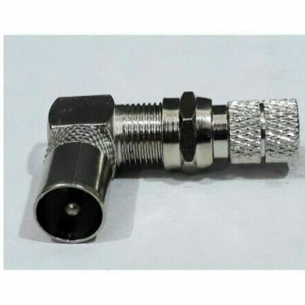 connector jack F to TV L male jack TV drat besi dan konektor + drat