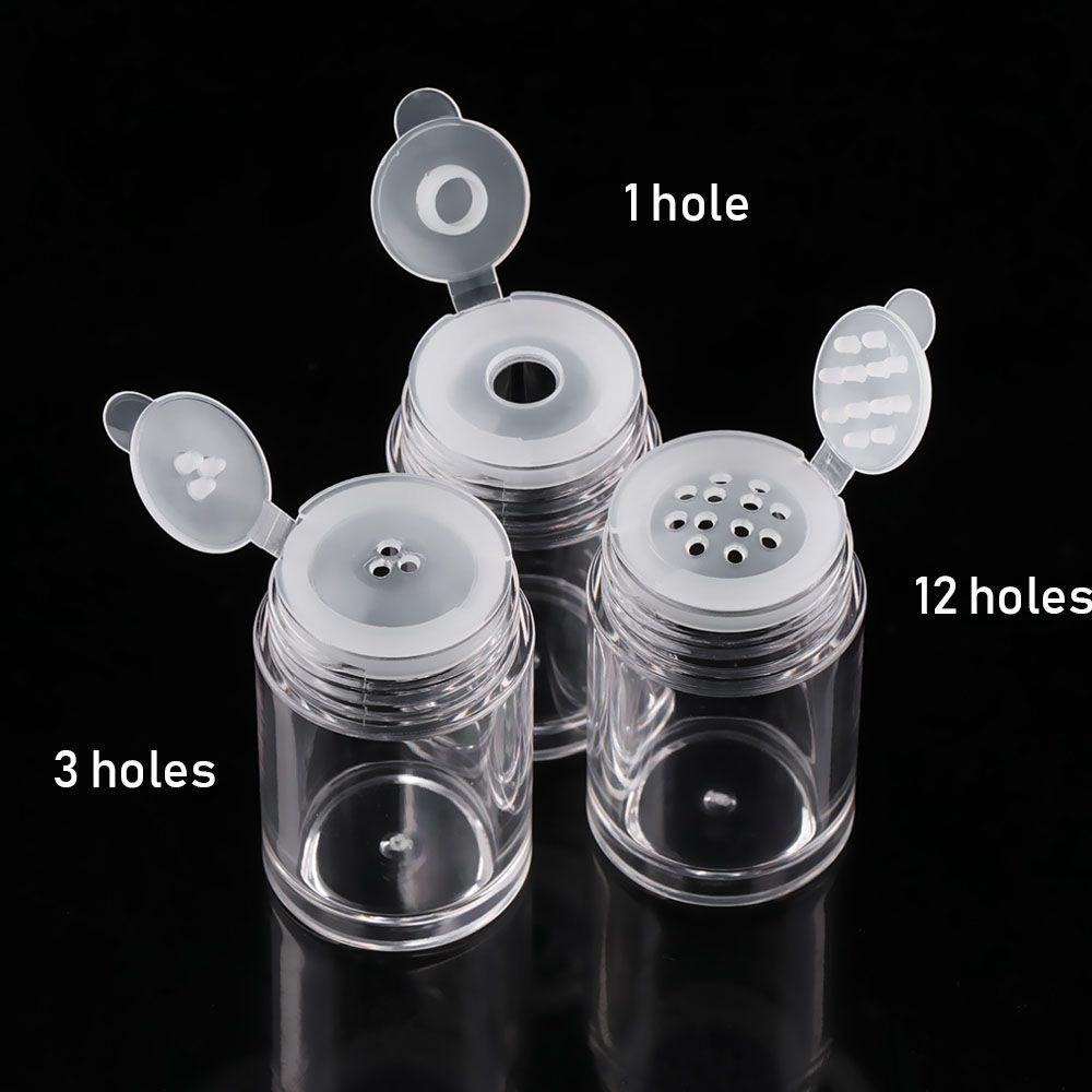 Suyo Toples Bedak Tabur 3model Tutup Ulir Alat Make Up Botol Isi Ulang