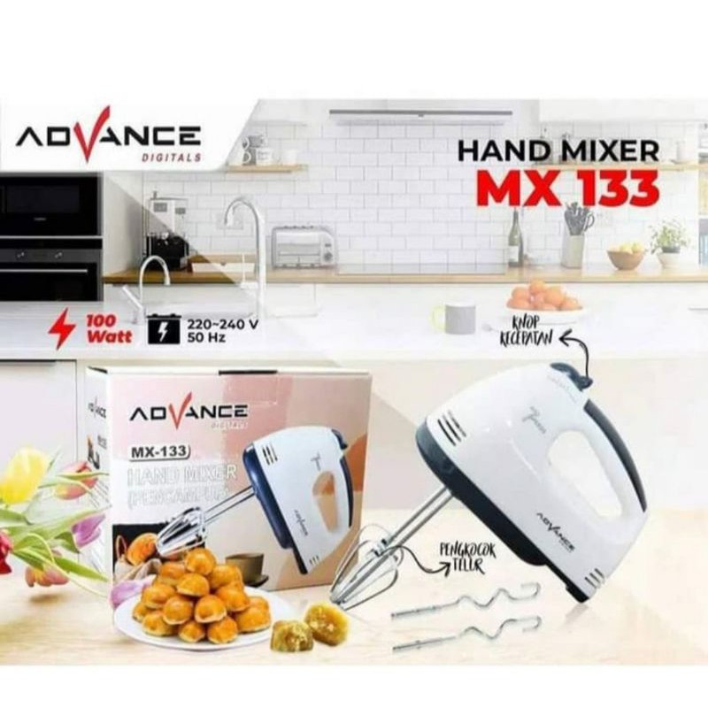 HAND MIXER ADVANCE MX 133