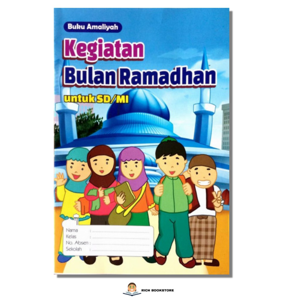 buku kegiatan bulan ramadhan untuk sd mi shopee indonesia ...