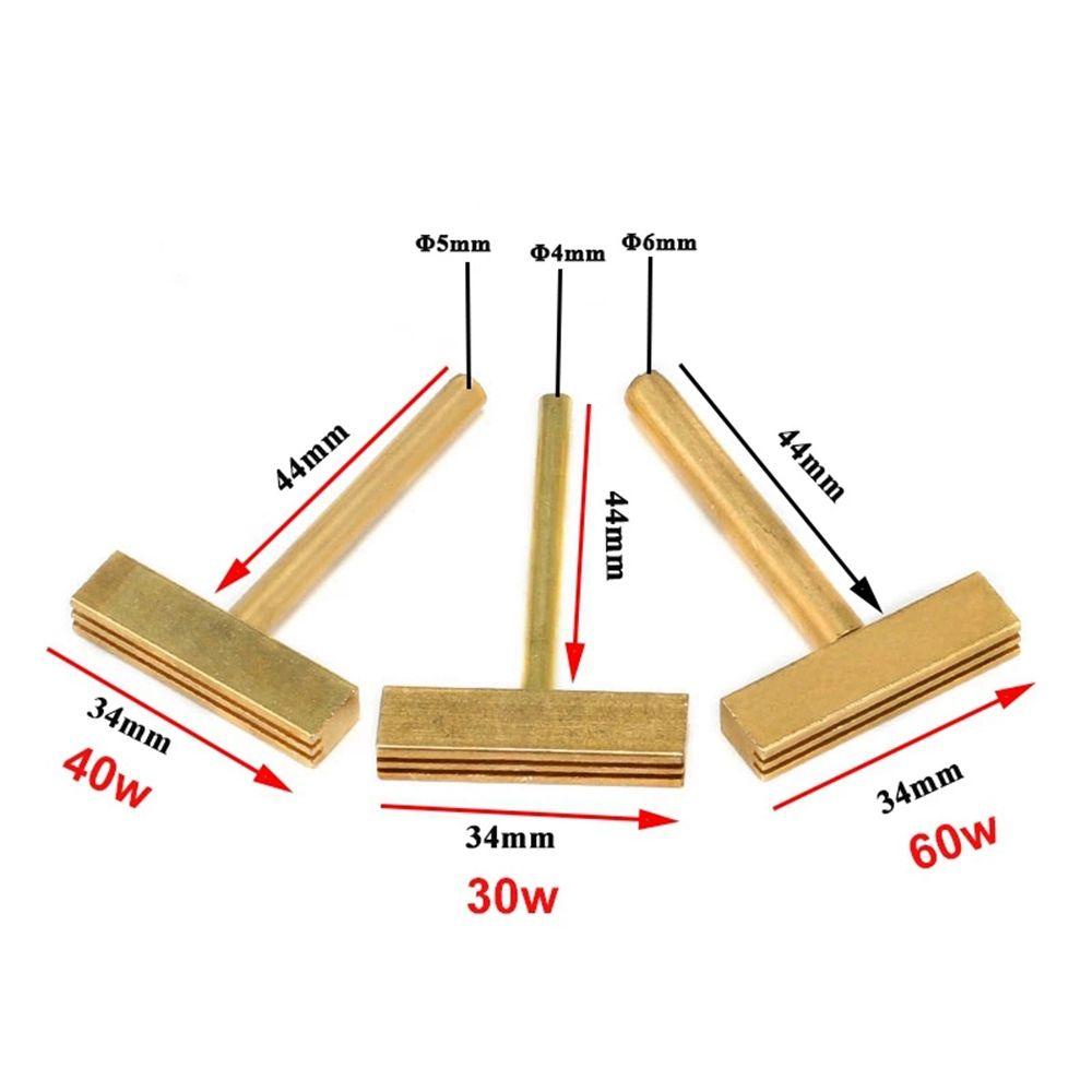 Solighter Soldering Iron Tips Perbaikan Kabel Flex Kualitas Tinggi 30W 60W 40W T-Soldering