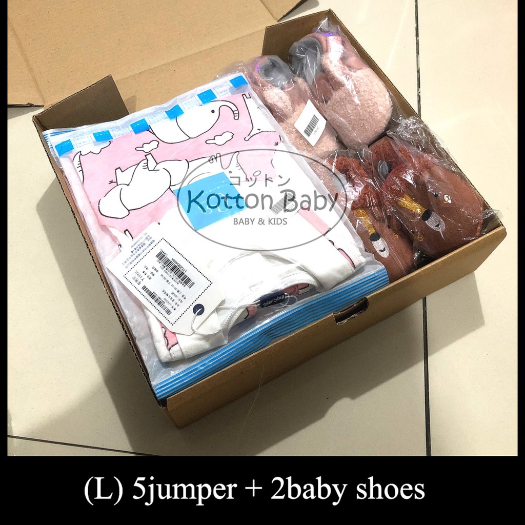 Paket bungkus kotak kado BOX + ucapan | 3 size SML