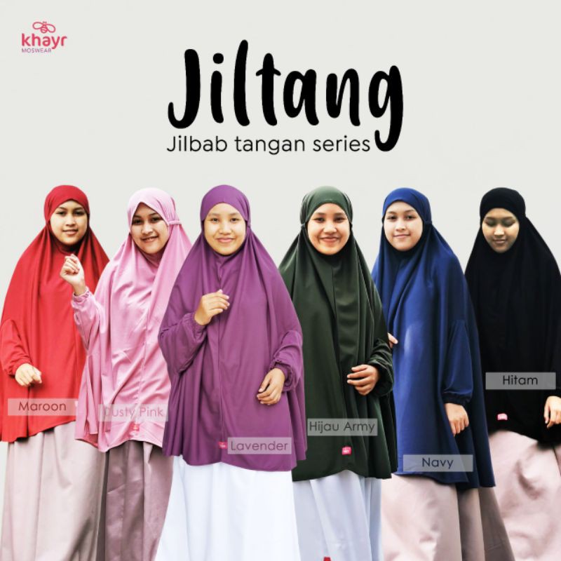 Jilbab Lengan Jumbo dan Syari Khayr Moswear